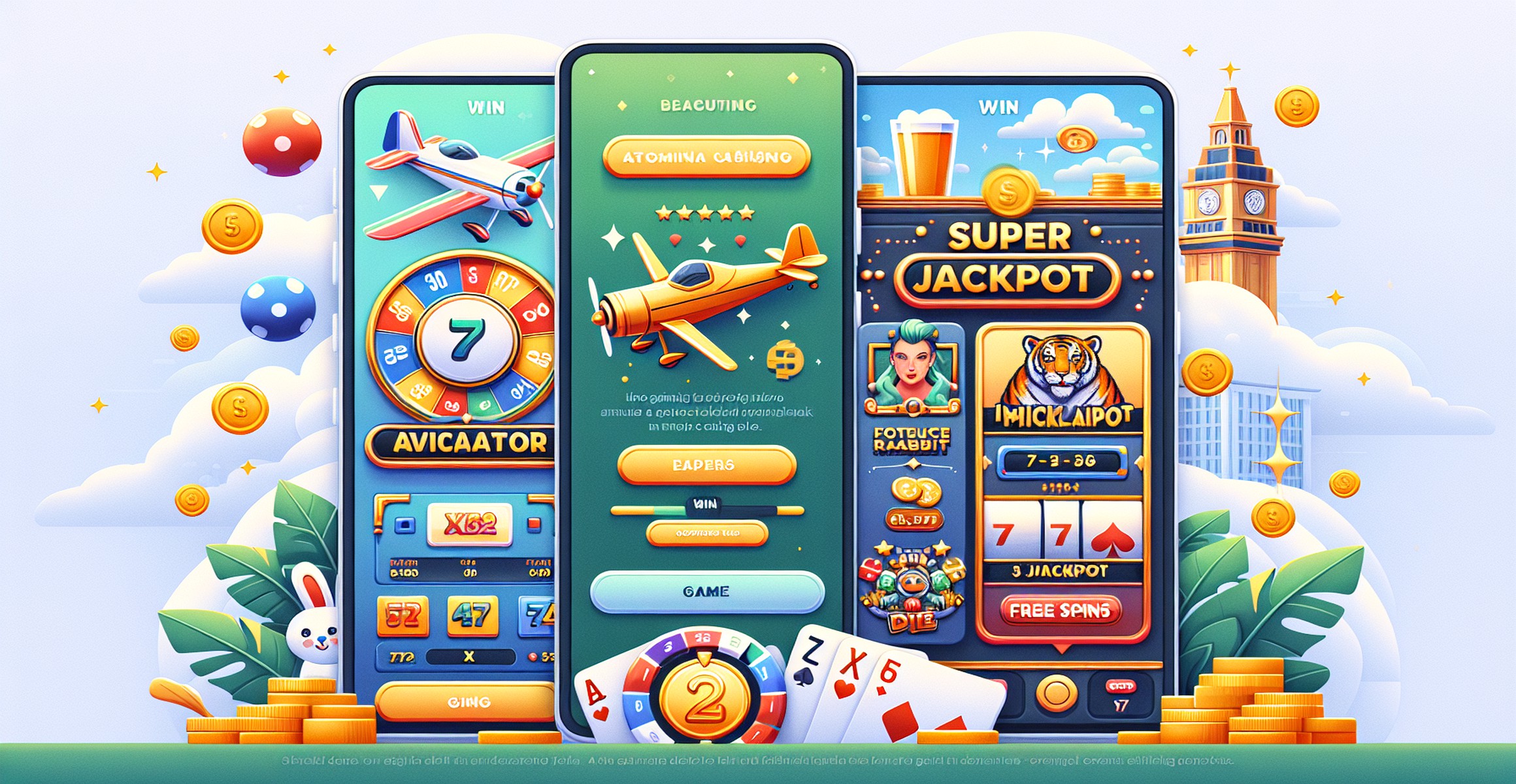 Super Jackpot - Aim for big wins at Basantclub.